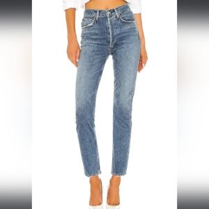 AGOLDE Riley High Rise Straight Crop in Jeans Size 27
